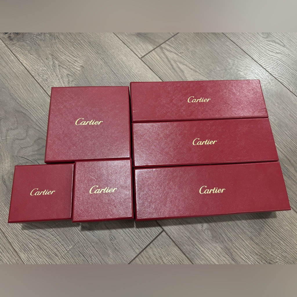 Empty Cartier Authentic Jewelry Box